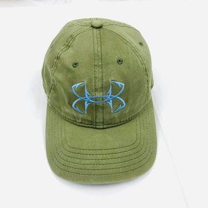 Under Armour Green Ball Cap Hat Embroidered Logo